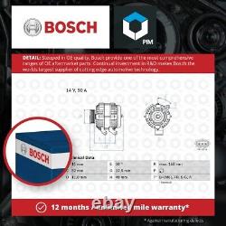 Alternator fits FORD FIESTA Mk5 1.25 02 to 08 Bosch 1140139 1436603 1478281