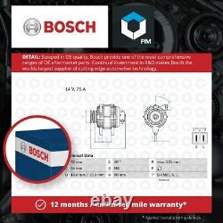 Alternator fits MITSUBISHI L200 K64T, K74T 2.5D 96 to 07 Bosch A002TN1199